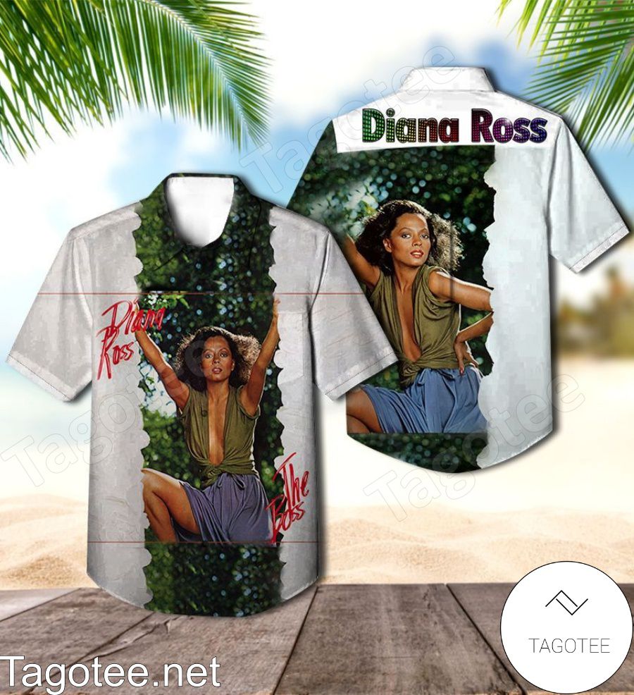 Diana Ross The Boss Album Cover Style 2 Hawaiian Shirt