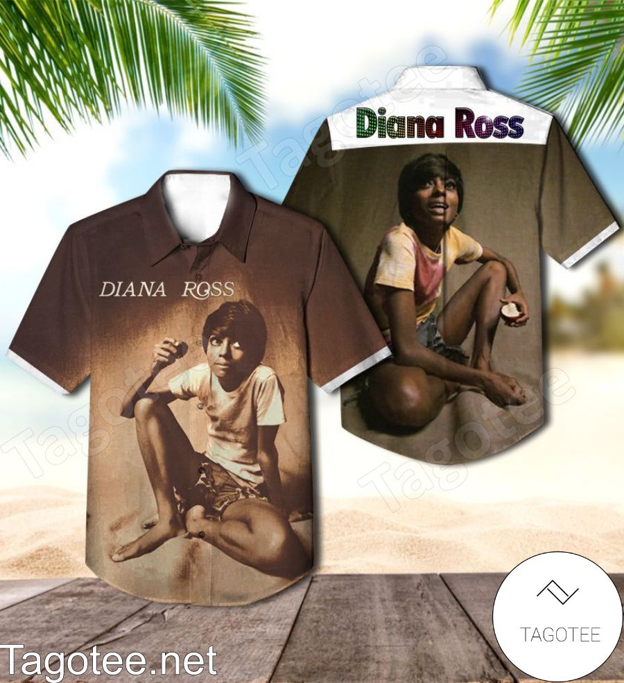 Diana Ross The Debut Studio Album Cover Style 2 Hawaiian Shirt