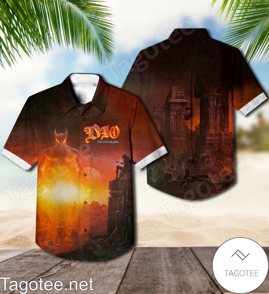 Dio The Last In Line Album Cover Hawaiian Shirt