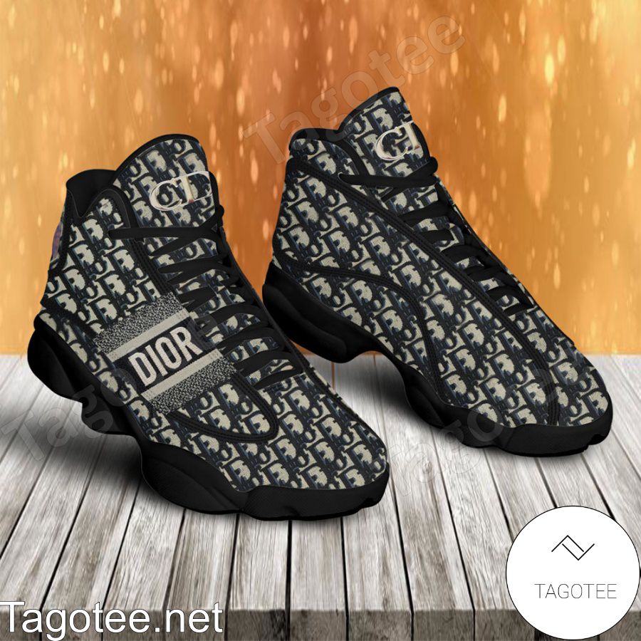 Louis Vuitton LV Black Brown Air Jordan 13 Sneakers Shoes Hot 2023 Gifts  Unisex