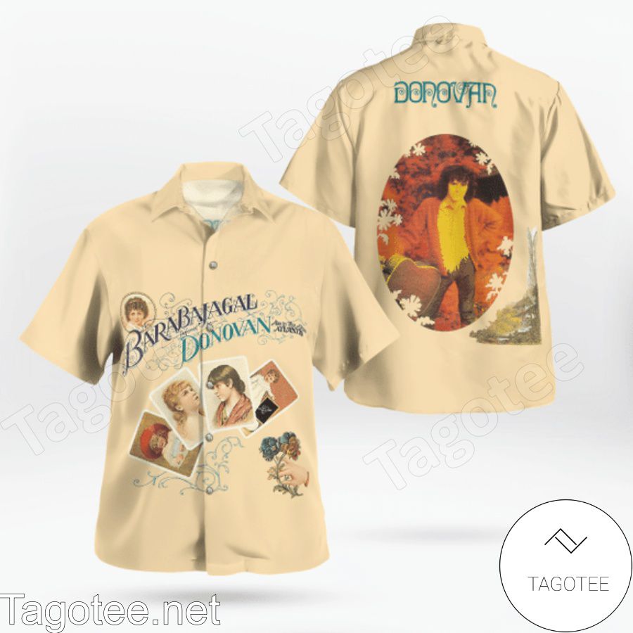 Donovan Barabajagal Album Cover Hawaiian Shirt