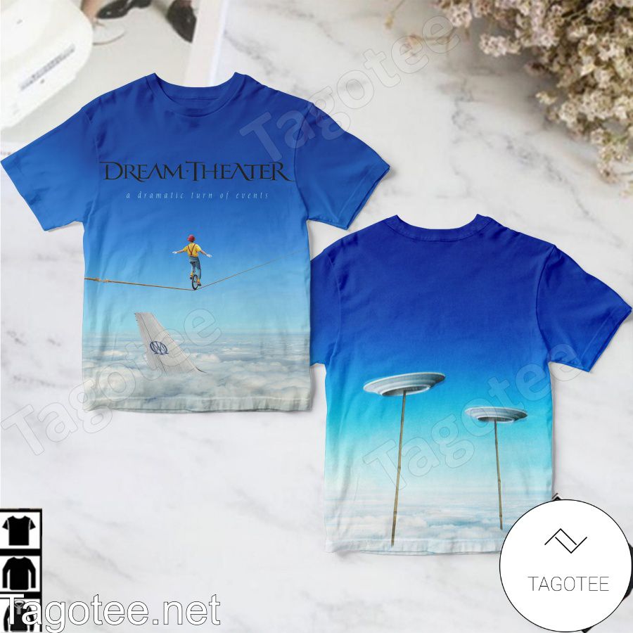 Dream Theater A Dramatic Turn Of Events Album Cover Blue Shirt