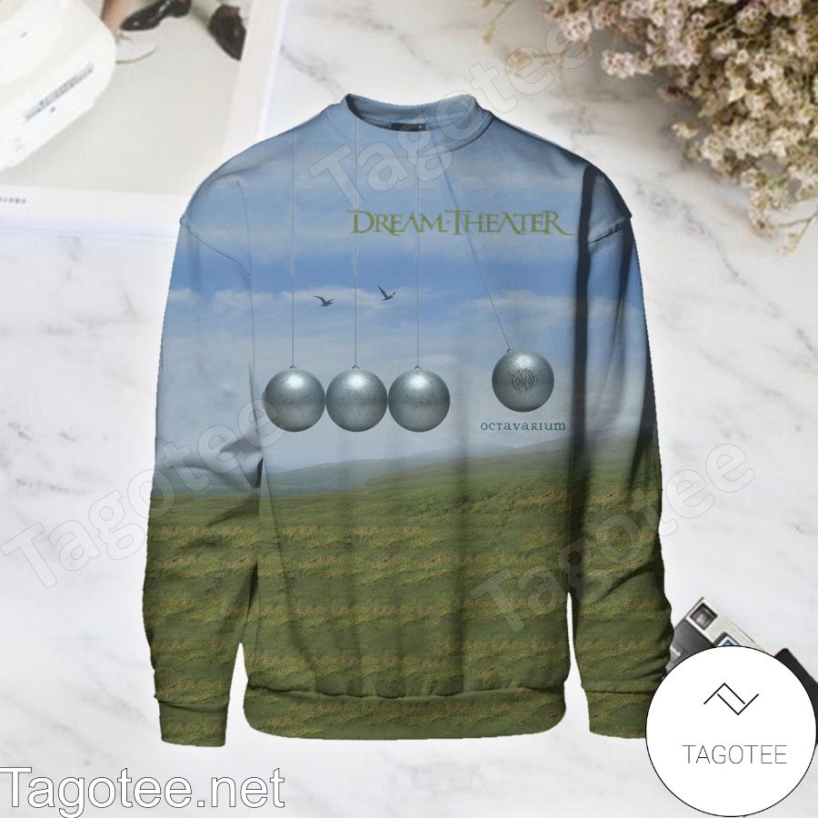 Dream Theater Octavarium Album Cover Long Sleeve Shirt