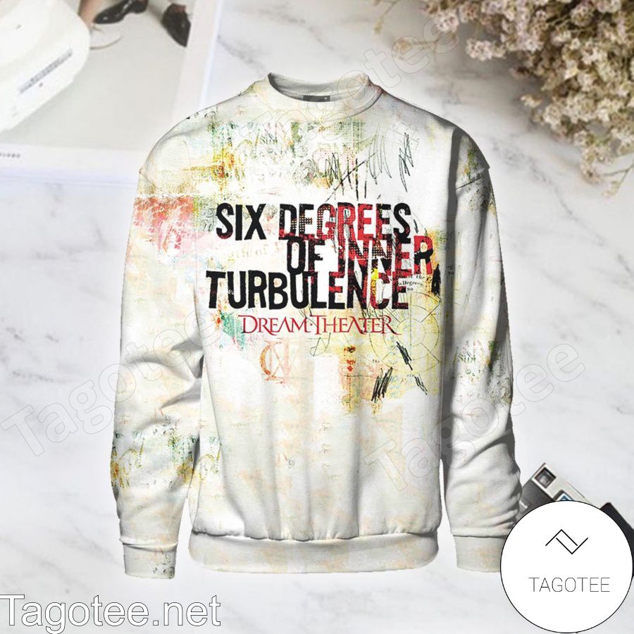 Dream Theater Six Degrees Of Inner Turbulence Album Cover Long Sleeve Shirt