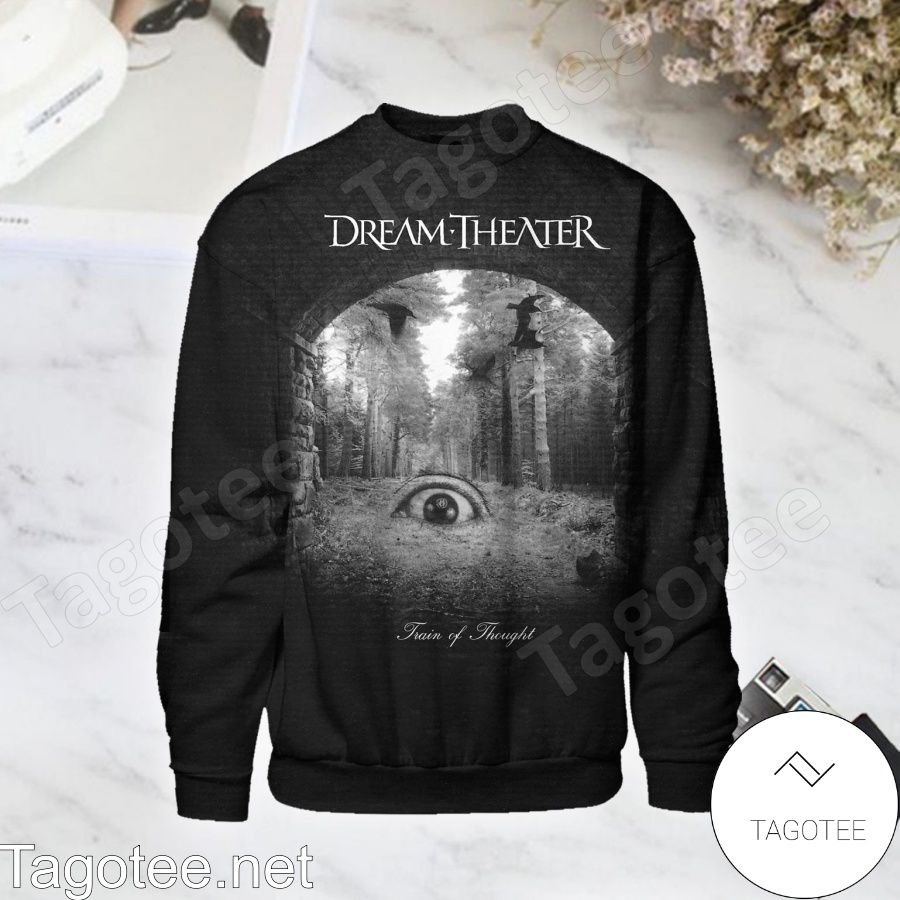 Dream Theater Train Of Thought Album Cover Black Long Sleeve Shirt