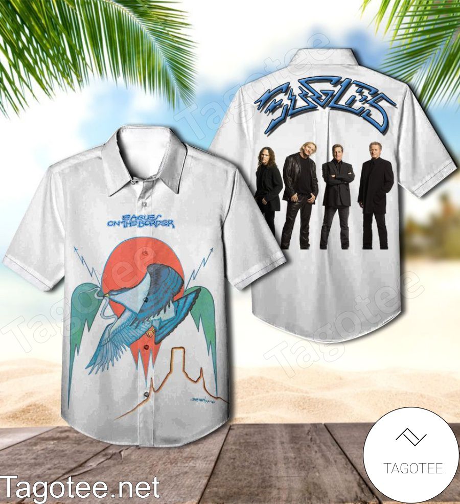 Eagles On The Border Album Cover Hawaiian Shirt