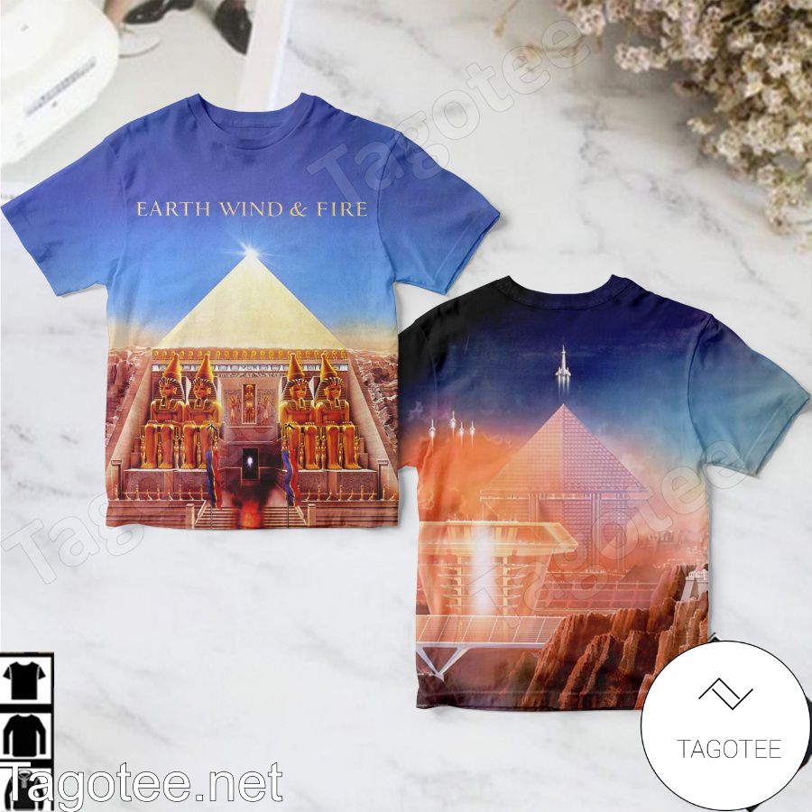 Earth, Wind And Fire  All 'n All Album Cover Shirt