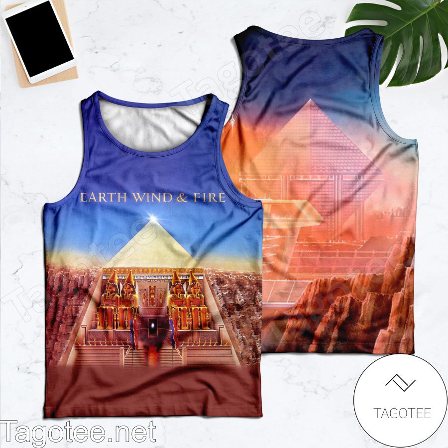 Earth, Wind And Fire All 'n All Album Cover Tank Top