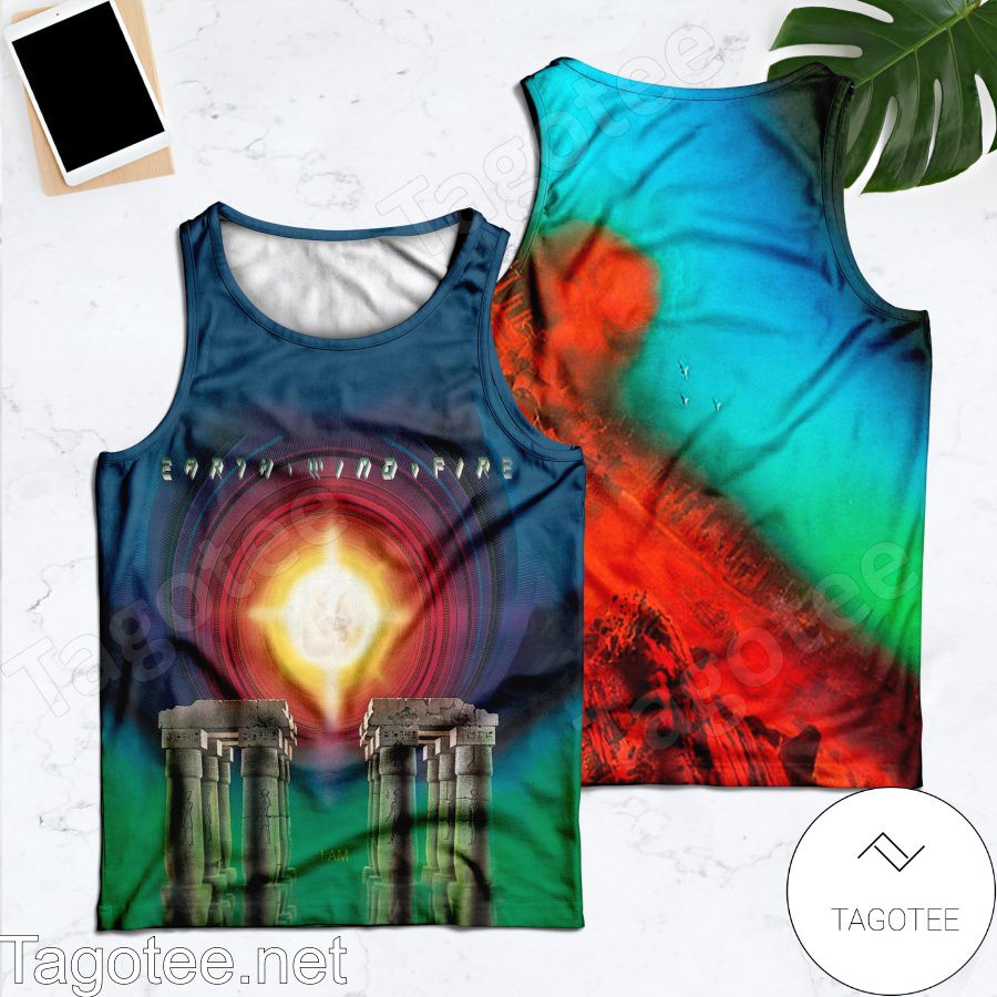 Earth, Wind And Fire I Am Album Cover Tank Top