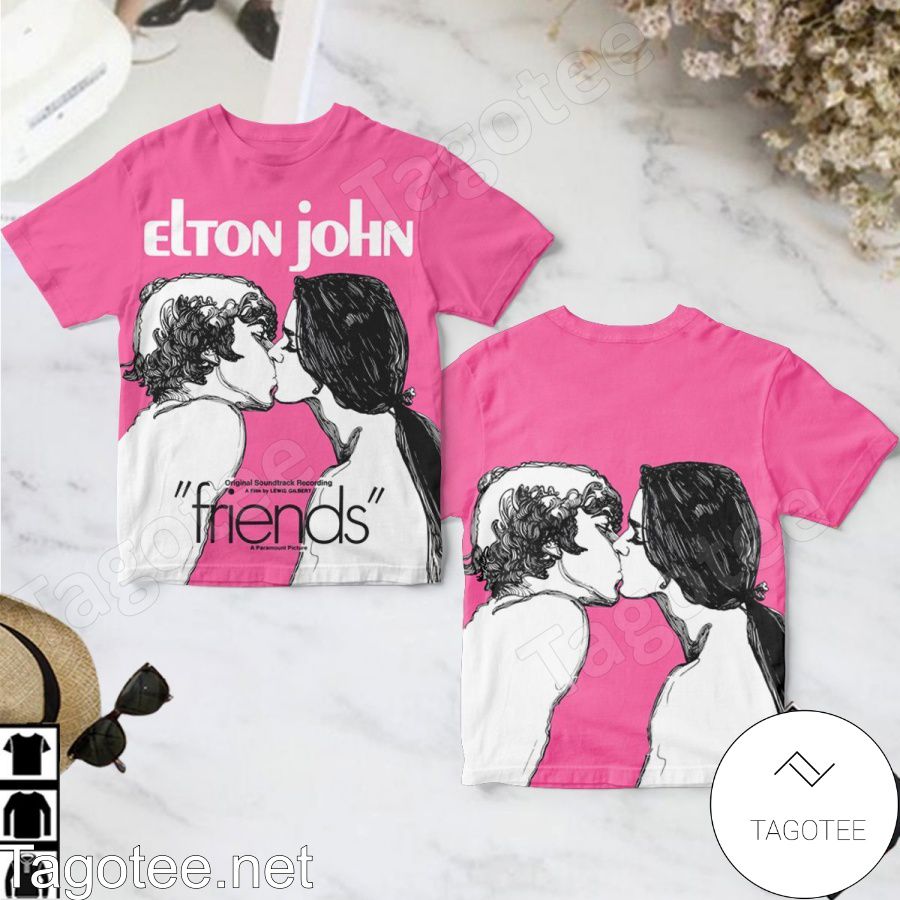 Awesome Elton John Friends Album Cover Shirt