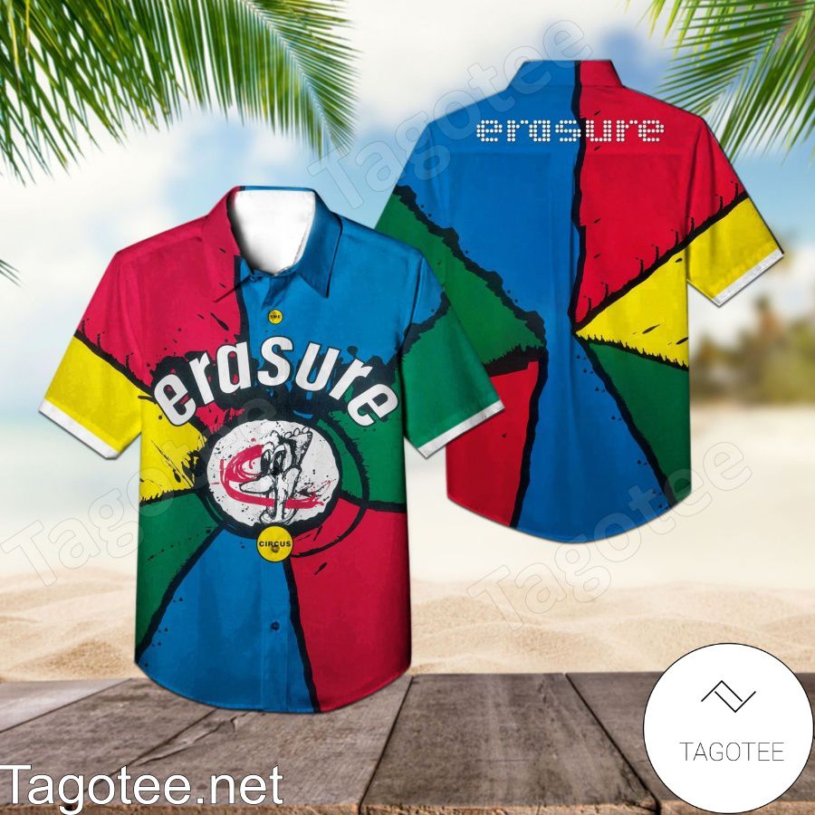 Erasure The Circus Album Cover Hawaiian Shirt