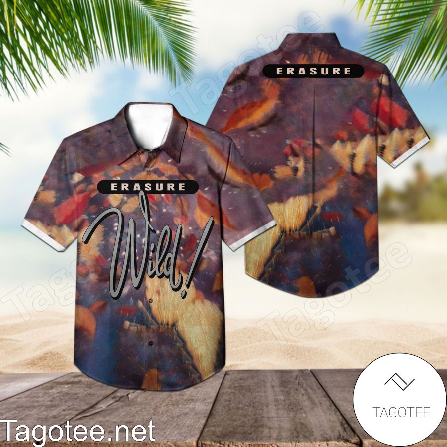 Erasure Wild Album Cover Hawaiian Shirt