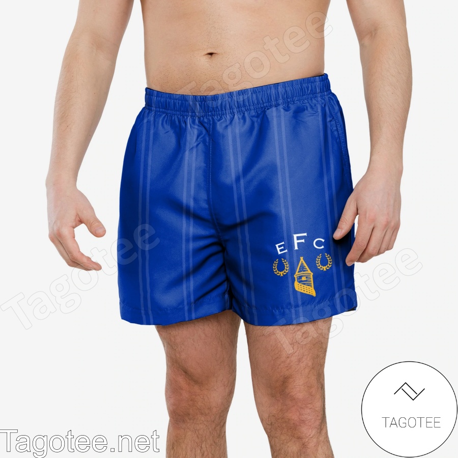 Everton FC Retro Kit Beach Shorts
