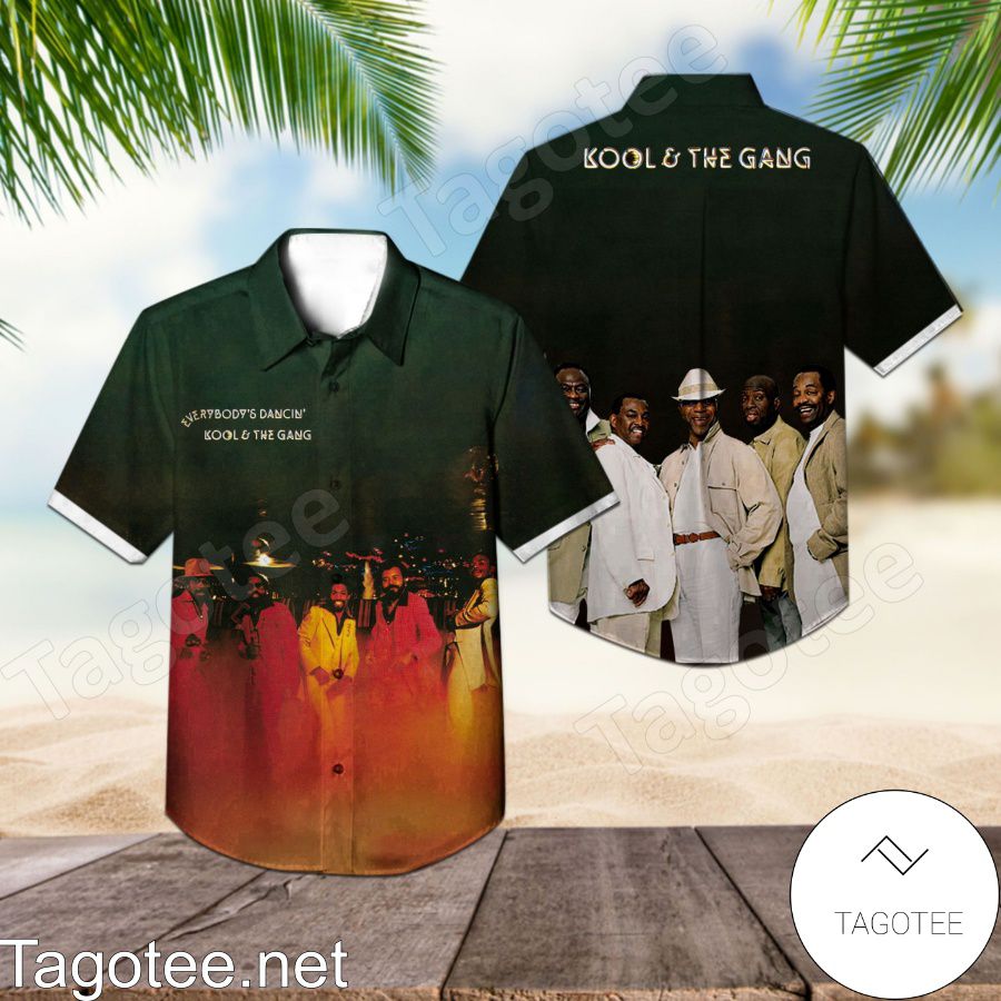 Everybody's Dancin' Album Cover By Kool And The Gang Hawaiian Shirt