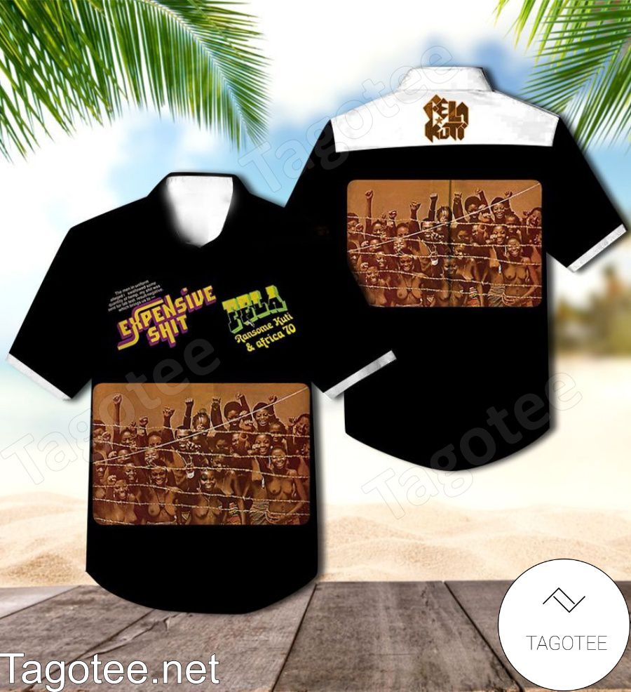 Fela Kuti And Africa 70 Expensive Shit Album Cover Hawaiian Shirt