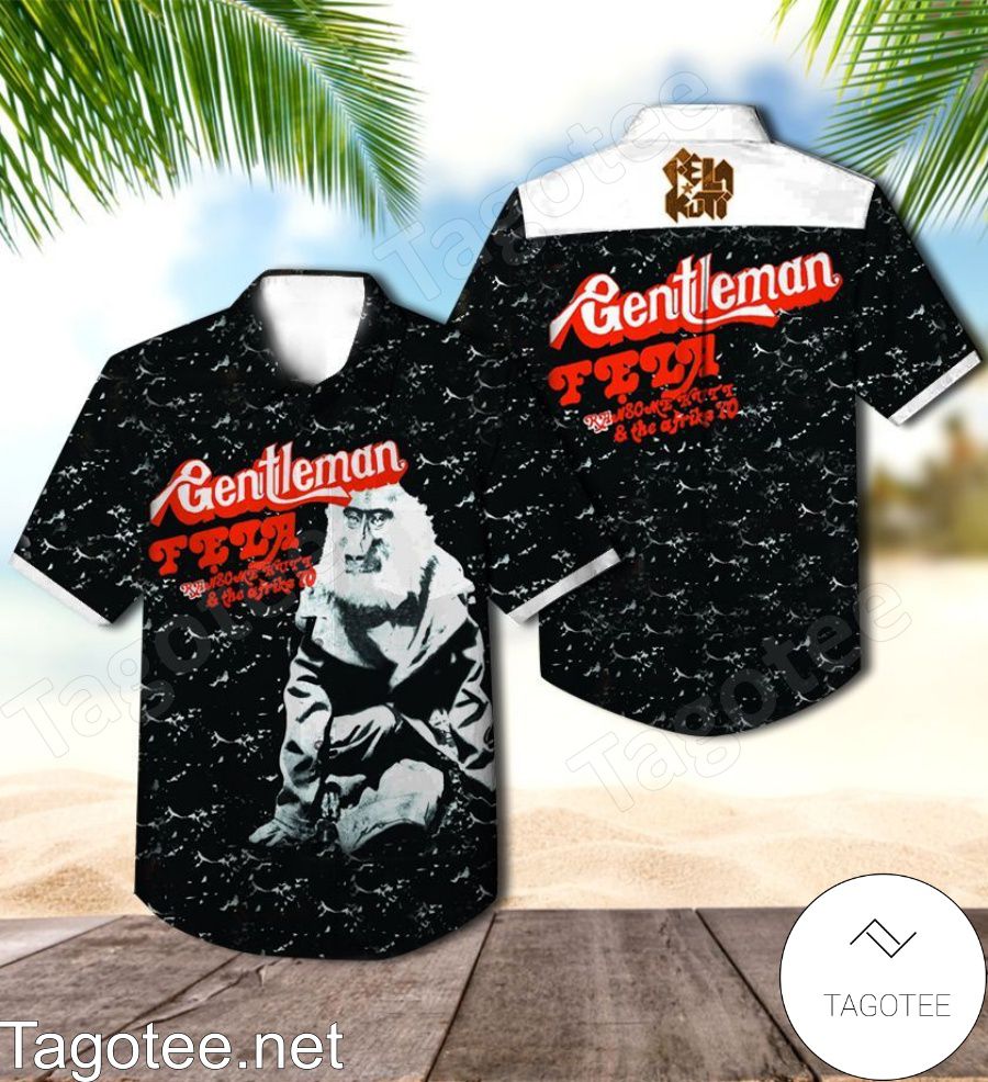 Fela Kuti And Afrika 70 Gentleman Album Cover Hawaiian Shirt
