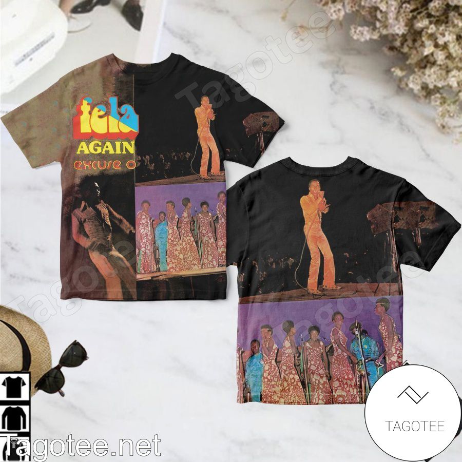 Fela Kuti Excuse O Album Cover Shirt