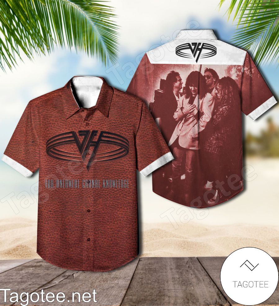 For Unlawful Carnal Knowledge Album Cover By Van Halen Hawaiian Shirt