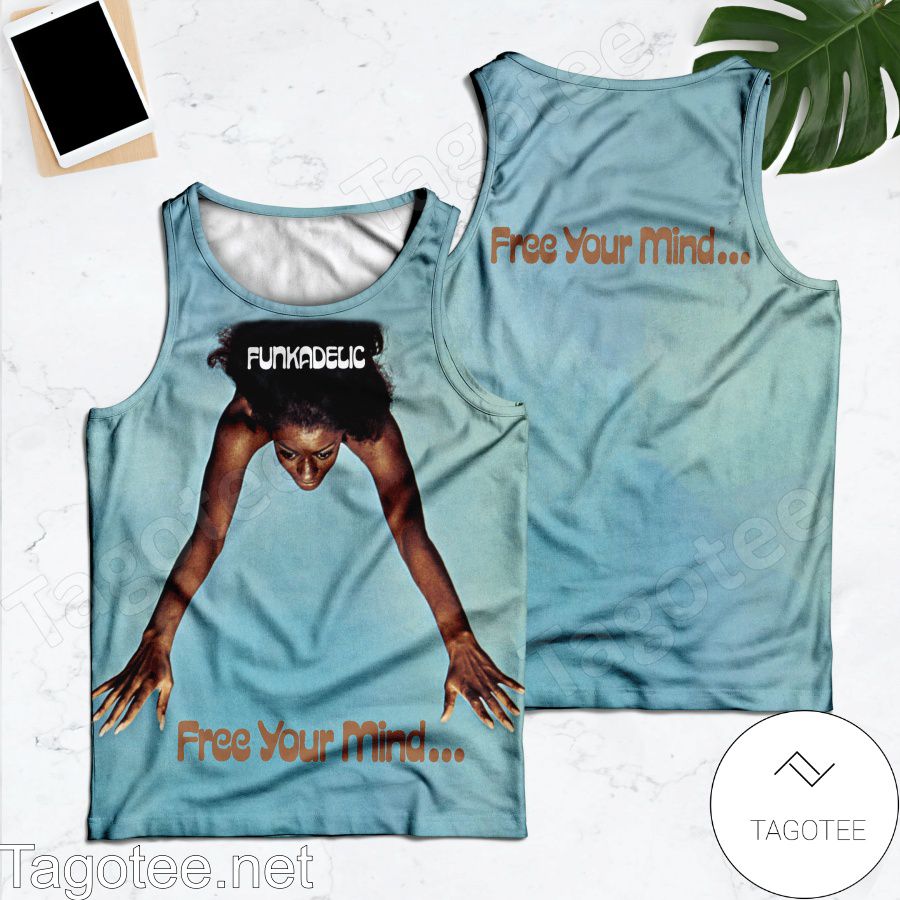 Funkadelic Free Your Mind And Your Ass Will Follow Album Cover Tank Top