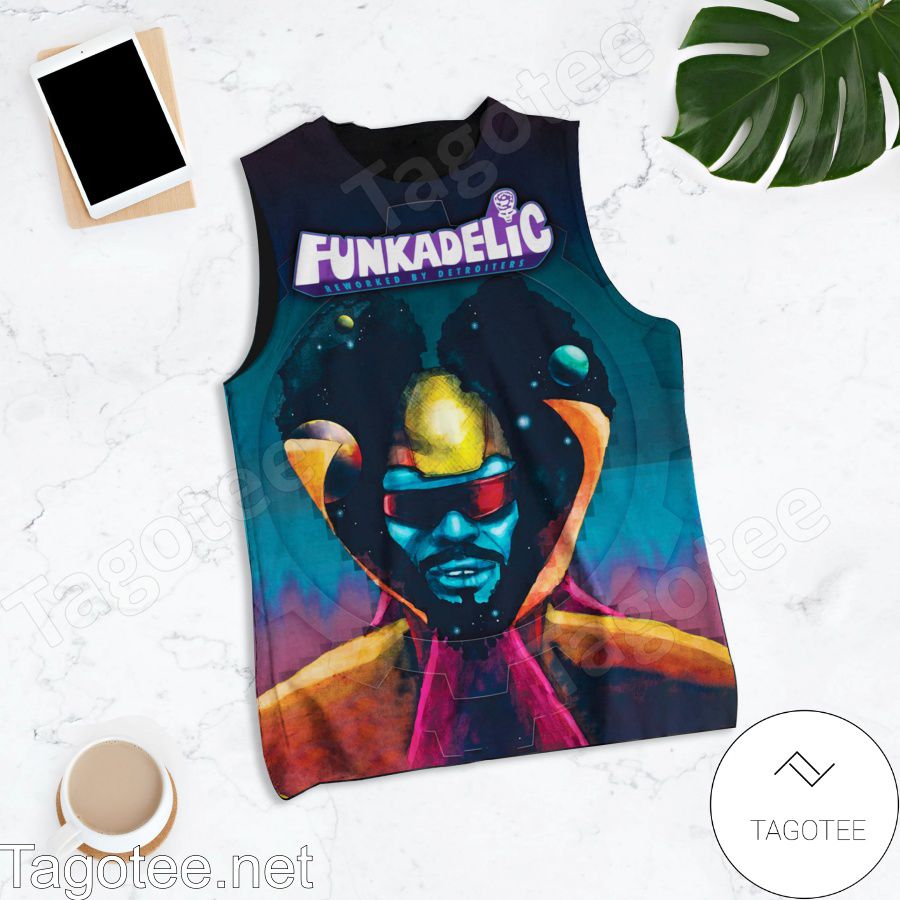 Funkadelic Reworked By Detroiters Album Cover Tank Top