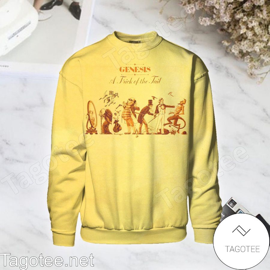 Genesis A Trick Of The Tail Album Cover Long Sleeve Shirt