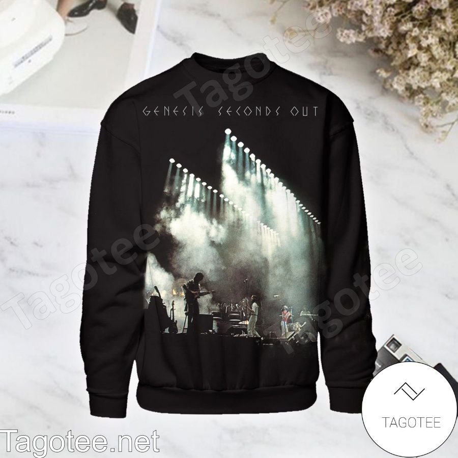 Genesis Seconds Out Album Cover Long Sleeve Shirt