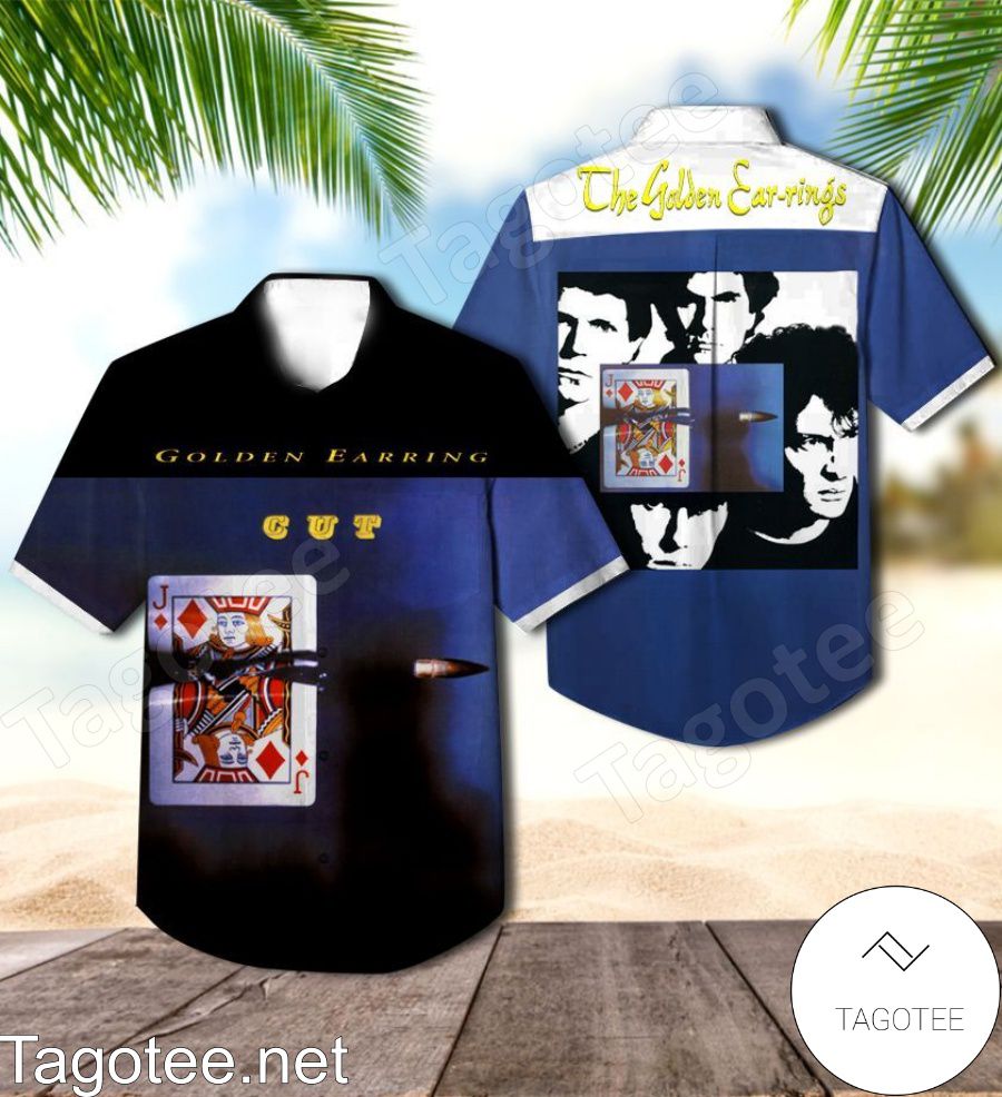 Golden Earring Cut Album Cover Style 2 Hawaiian Shirt