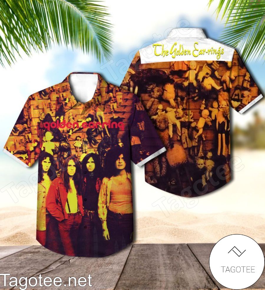 Golden Earring Wall Of Dolls Album Cover Hawaiian Shirt