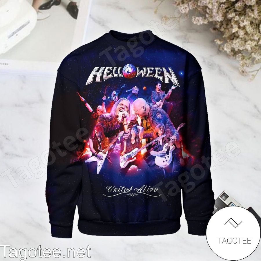 Helloween Live In Madrid Album Cover Long Sleeve Shirt