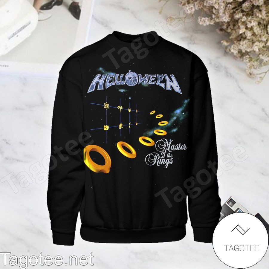 Helloween Master Of The Rings Album Cover Long Sleeve Shirt