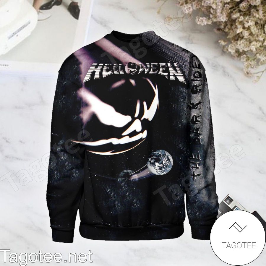 Helloween The Dark Ride Album Cover Long Sleeve Shirt