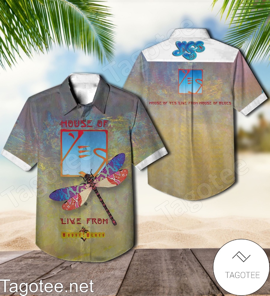 House Of Yes Live From House Of Blues Album Cover Hawaiian Shirt