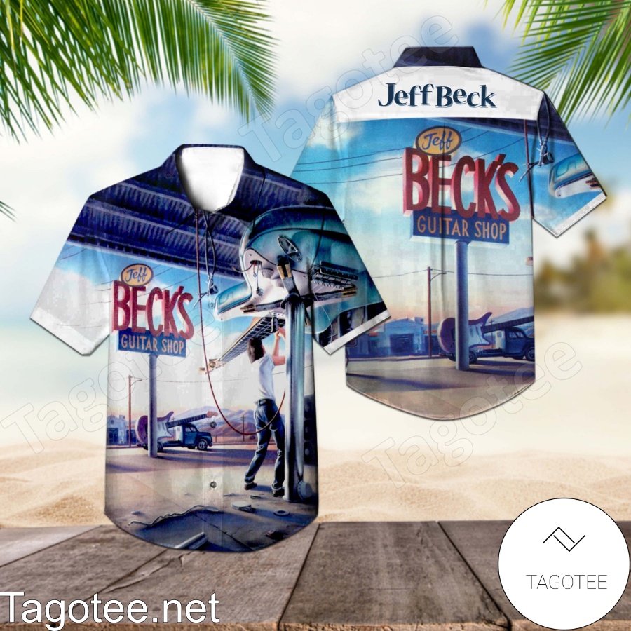 Jeff Beck's Guitar Shop Album Cover Hawaiian Shirt