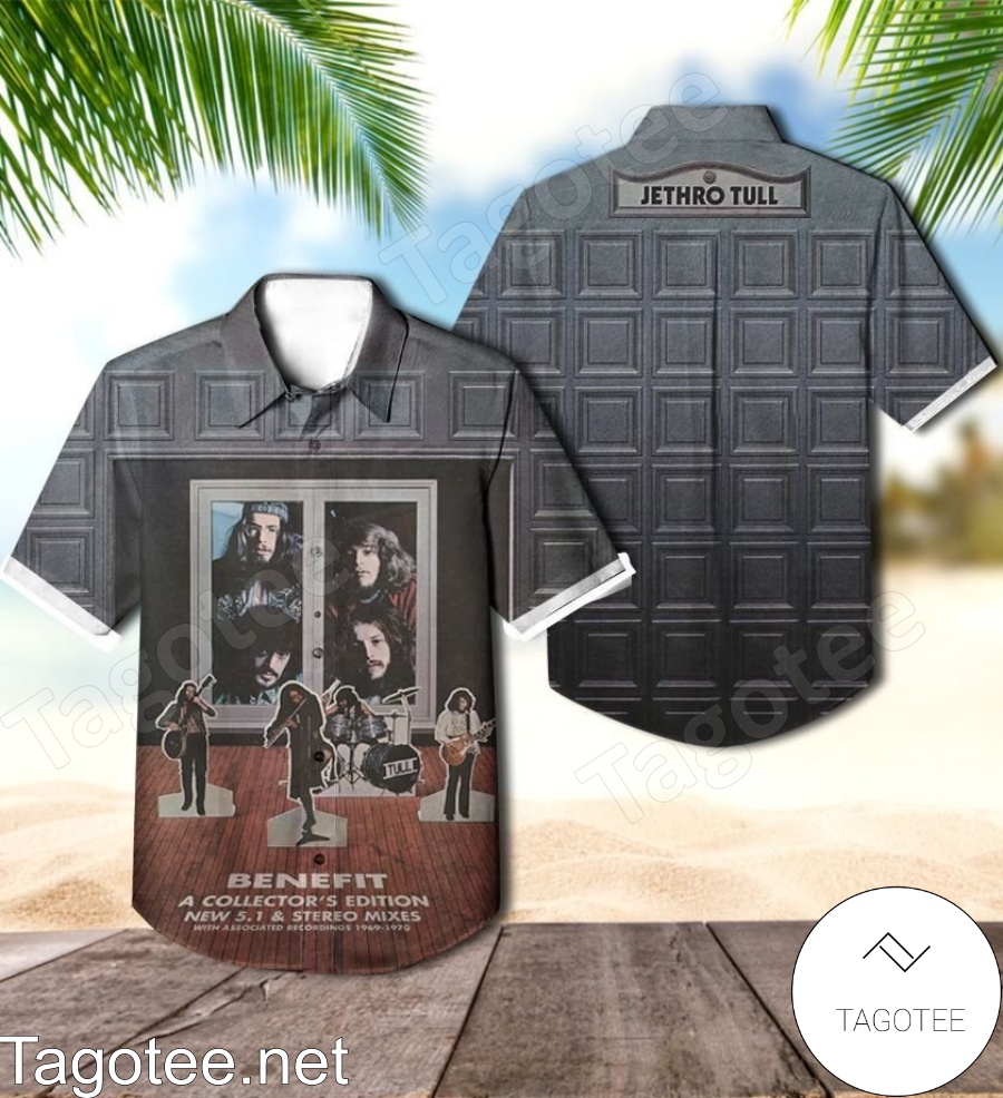 Jethro Tull Benefit Album Cover Style 2 Hawaiian Shirt