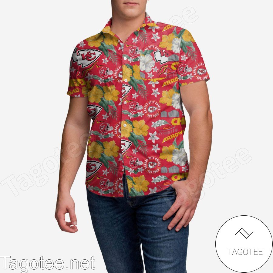 Kansas City Chiefs City Style Hawaiian Shirt