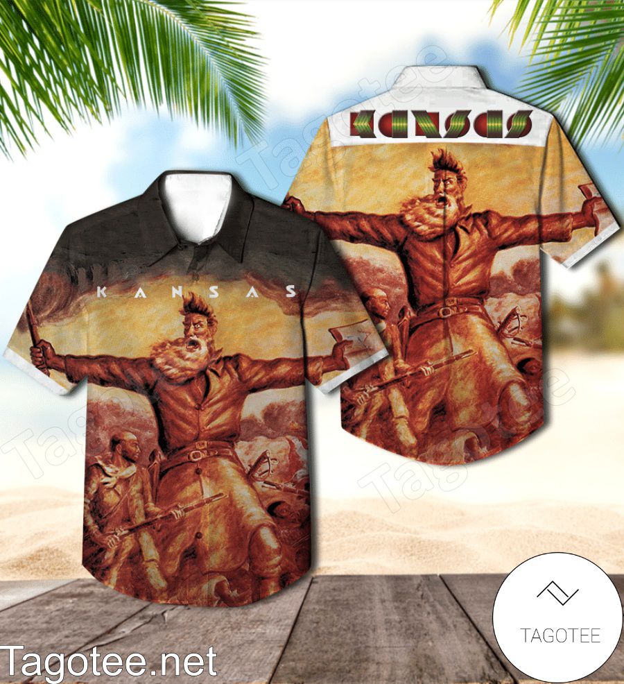 Kansas The Debut Studio Album Cover Hawaiian Shirt