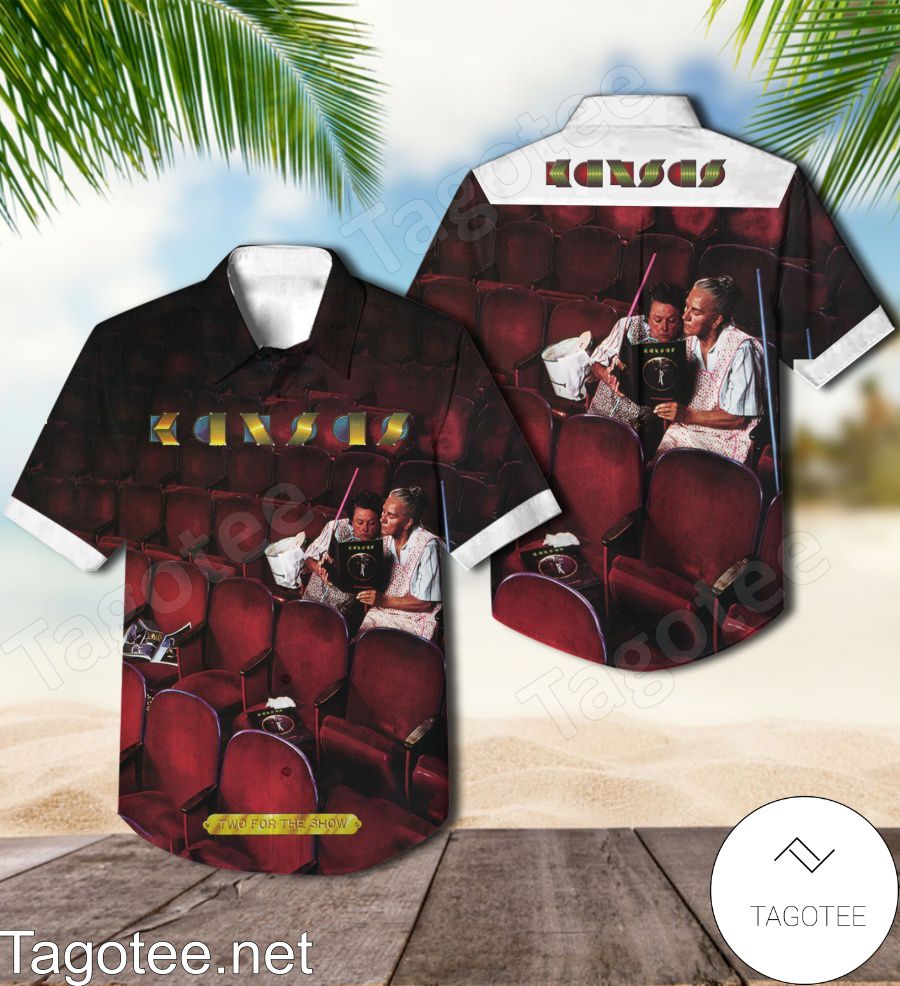 Kansas Two For The Show Album Cover Hawaiian Shirt