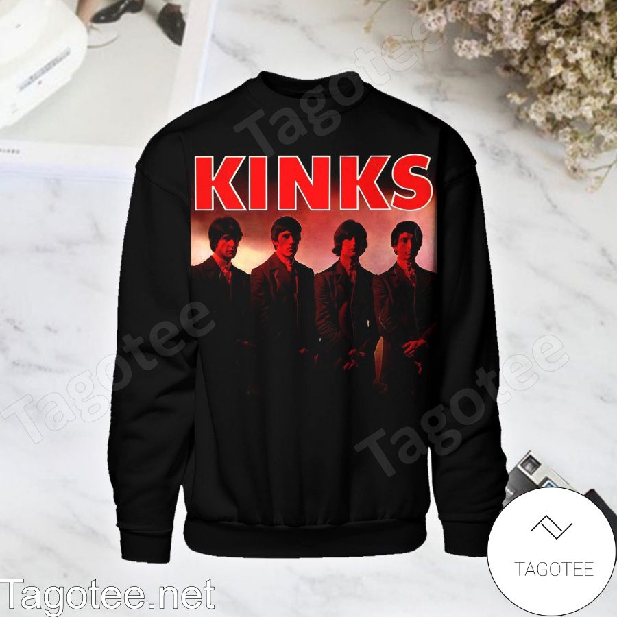 Kinks Album By The Kinks Black Long Sleeve Shirt