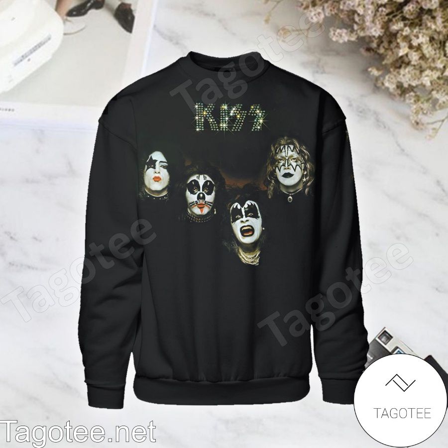 Kiss Debut Studio Album Cover Long Sleeve Shirt
