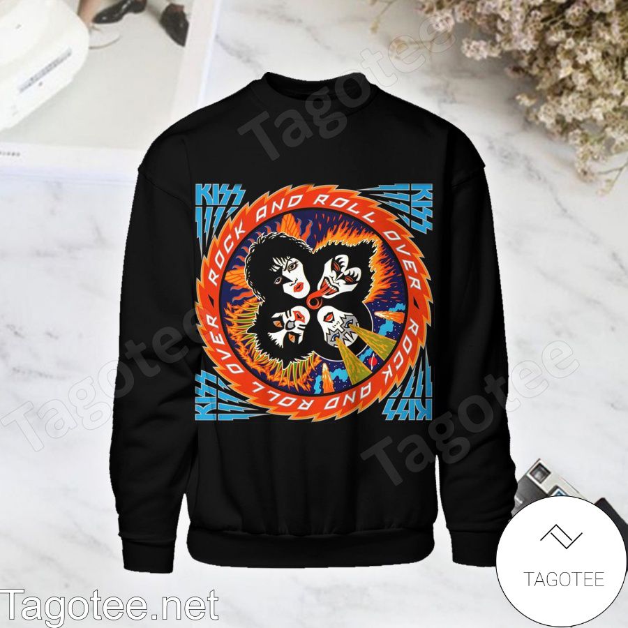 Kiss Rock And Roll Over Album Cover Long Sleeve Shirt