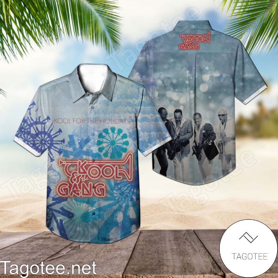 Kool And The Gang Kool For The Holidays Album Cover Hawaiian Shirt