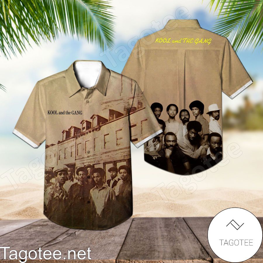 Kool And The Gang Self-titled Debut Album Cover Hawaiian Shirt