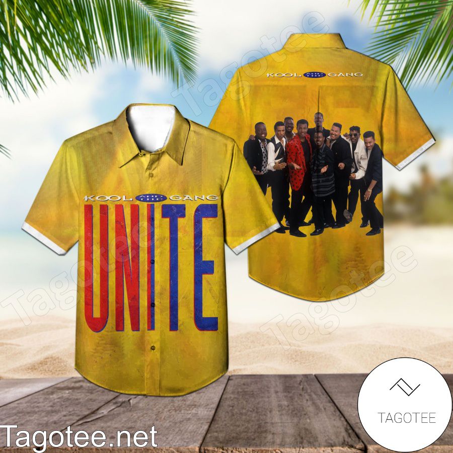 Kool And The Gang Unite Album Cover Hawaiian Shirt