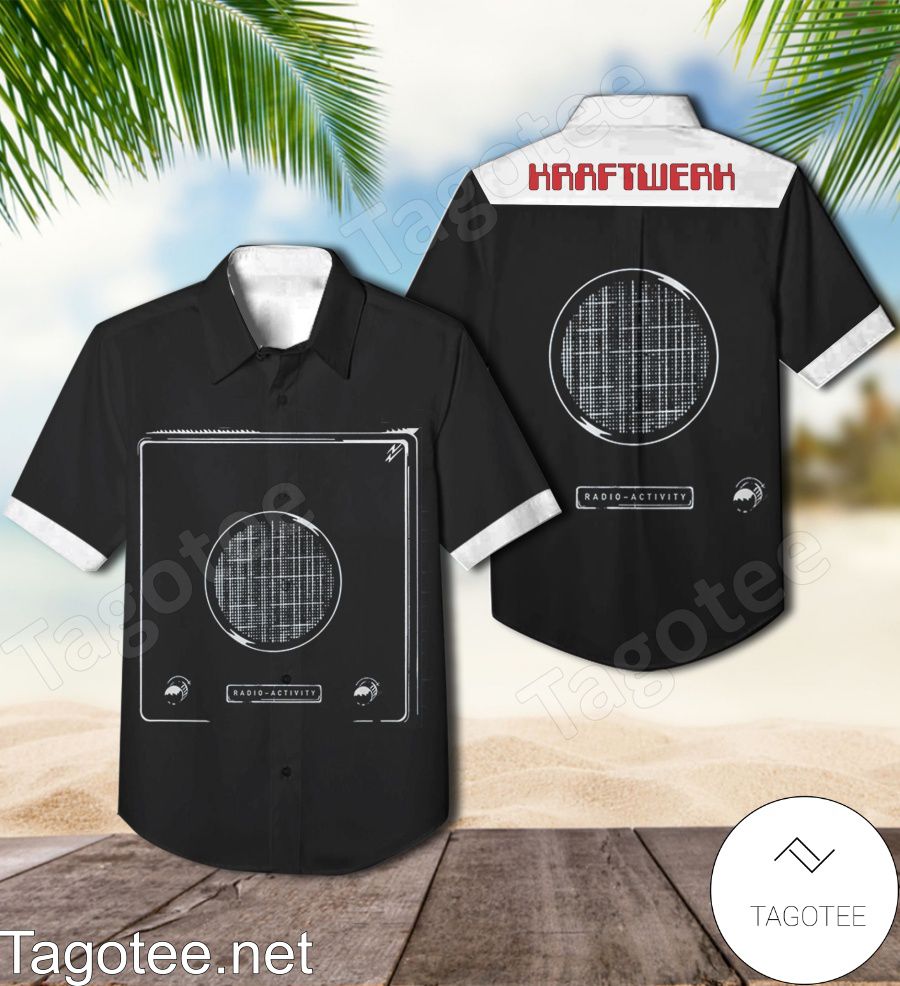Kraftwerk Radio-activity Album Cover Hawaiian Shirt