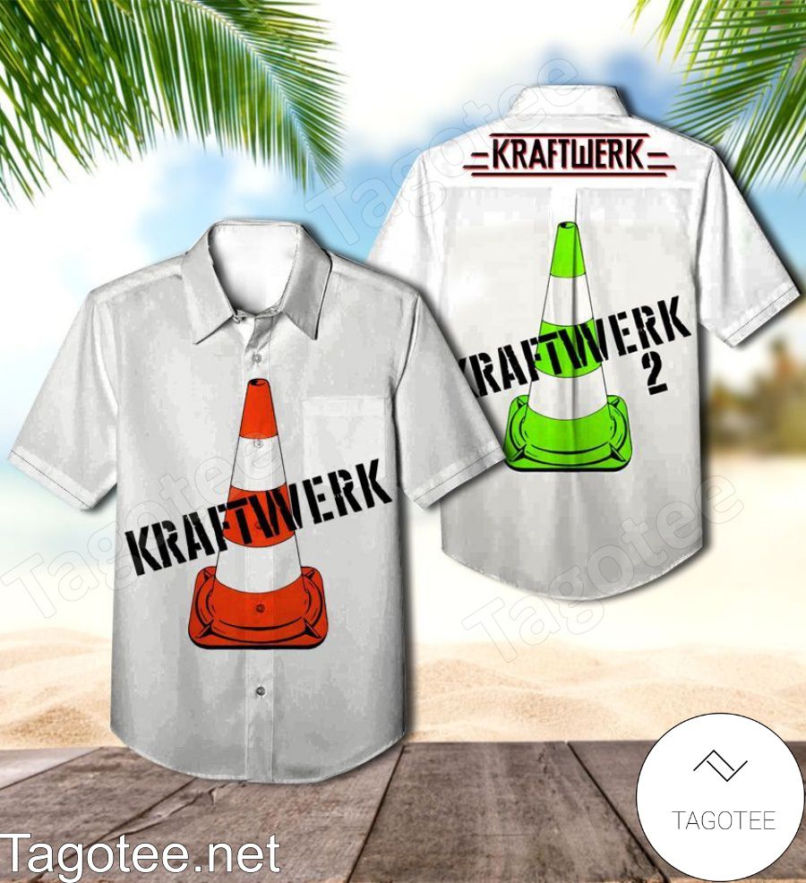 Kraftwerk The Debut Studio Album Cover Hawaiian Shirt