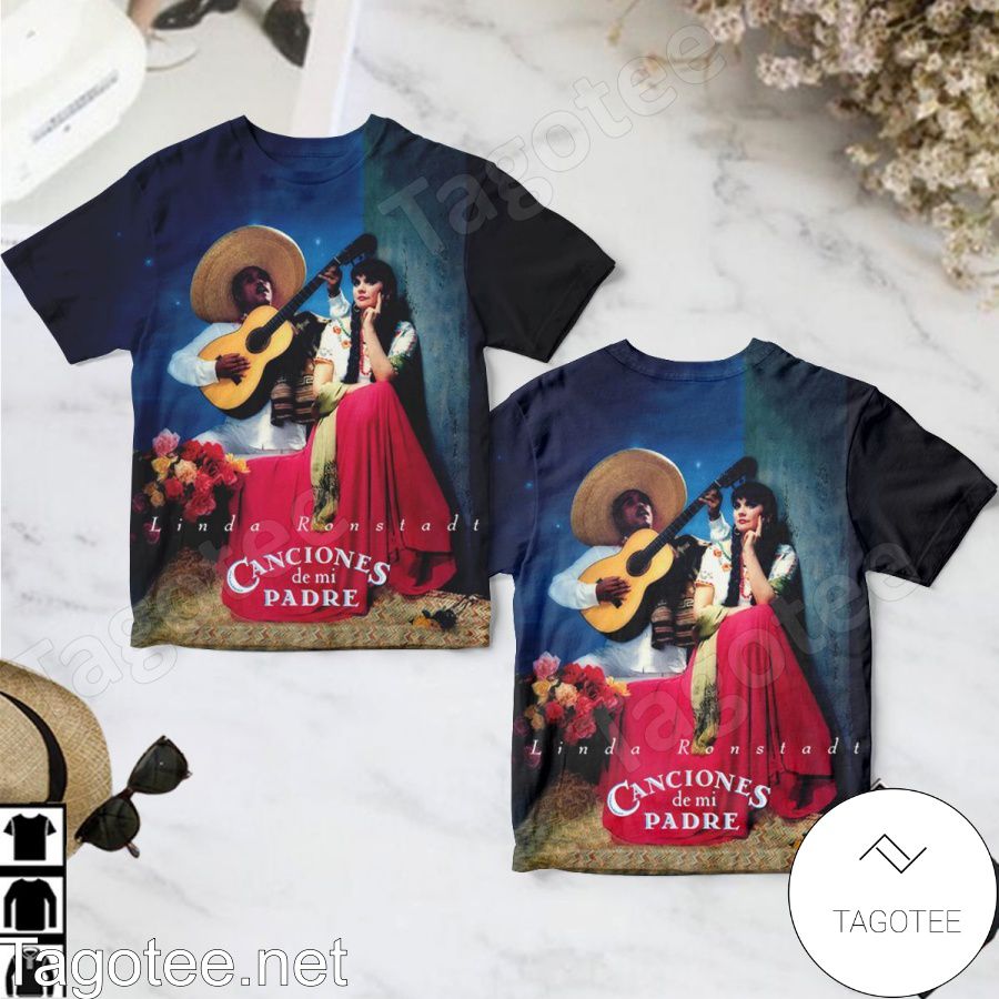 Linda Ronstadt Canciones De Mi Padre Album Cover Shirt