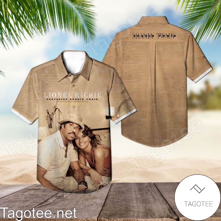 Lionel Richie Featuring Shania Twain Endless Love Single Cover Hawaiian Shirt