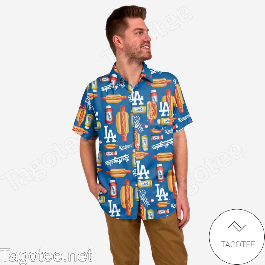 Los Angeles Dodgers Grill Pro Hawaiian Shirt