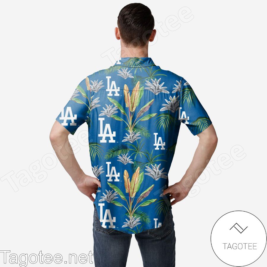 Los Angeles Dodgers Victory Vacay Hawaiian Shirt a