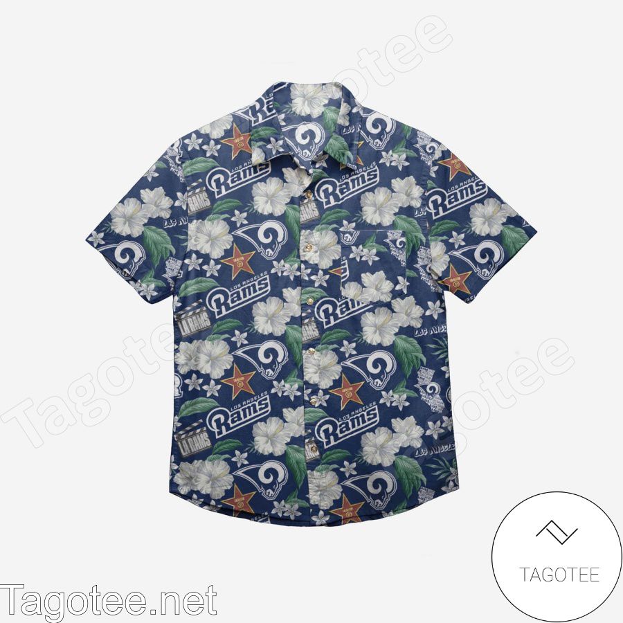 Los Angeles Rams City Style Hawaiian Shirt a